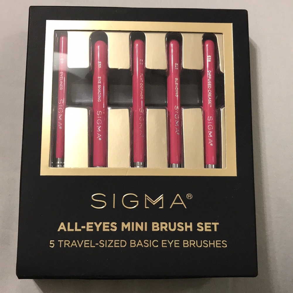Sigma all eyes mini brush set